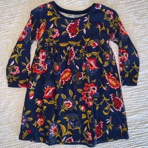 Old Navy long sleeve navy toddler dress for fall